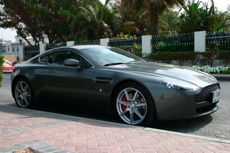 2006 Aston Martin V8 Vantage - Dubai.  Copyright 2006 Jimmy Grewal.