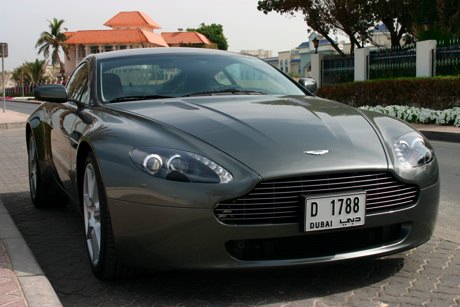 2006 Aston Martin V8 Vantage - Dubai.  Copyright 2006 Jimmy Grewal.