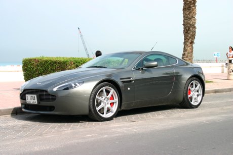 2006 Aston Martin V8 Vantage - Dubai.  Copyright 2006 Jimmy Grewal.