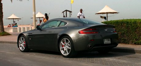 2006 Aston Martin V8 Vantage - Dubai.  Copyright 2006 Jimmy Grewal.