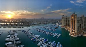 Photo of Palm Jumeirah at sunset